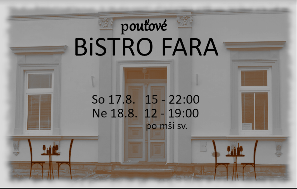 Pouťové bistro FARA