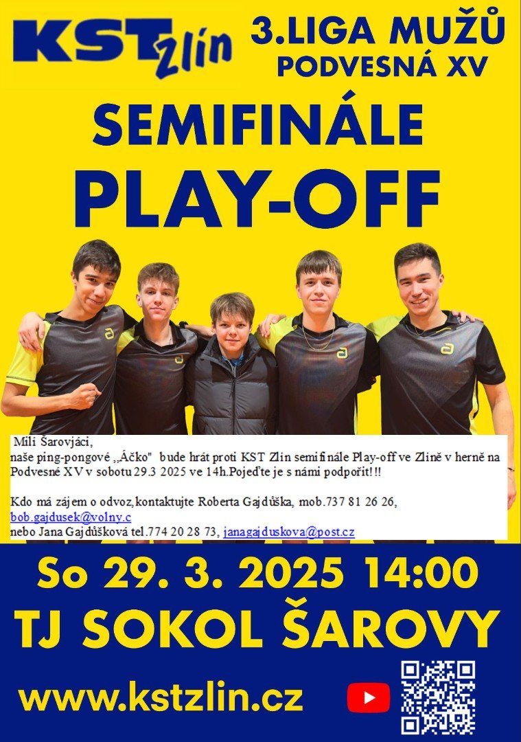 SEMIFINÁLE PLAY-OFF